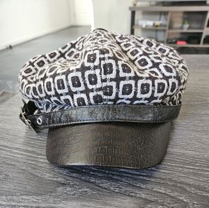 Brown Cabbie Hat